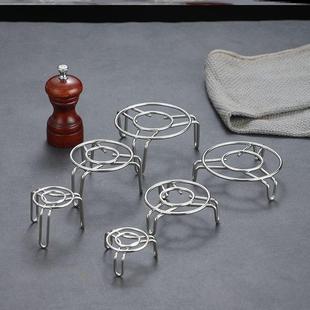 多功能三脚锅架蒸饭器养生壶内蒸架隔水奶锅矮脚不锈钢迷你小蒸架