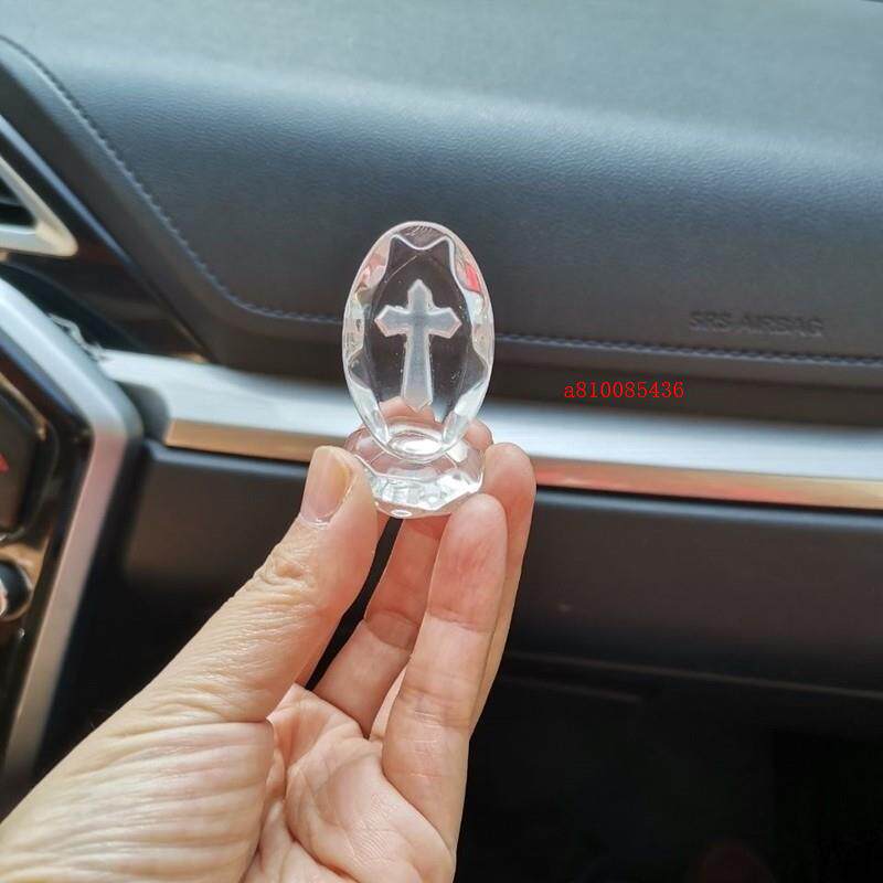 十字架小迷你水晶十字架汽车挂件摆件