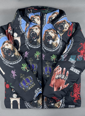 耐克Nike男子连帽LBJ勒布朗詹姆斯印花运动羽绒服外套FB6975-010