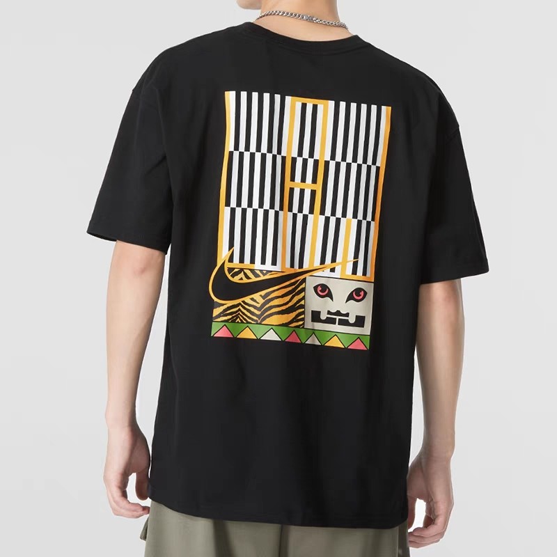 Nike耐克 LBJ詹姆斯印花运动休闲纯棉圆领短袖T恤DQ1882 DQ1884