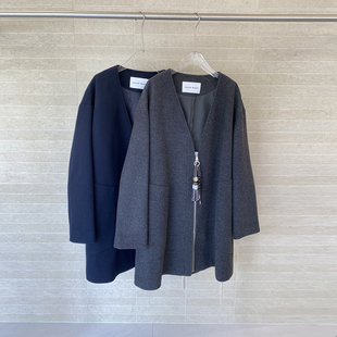 Journal Record 复古休闲呢外套25年秋冬JWHBAJ380887——5998