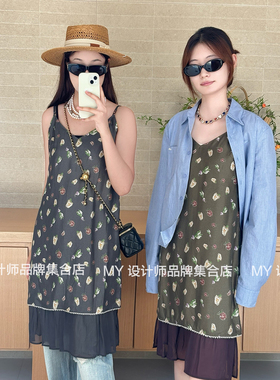 Journal Record 吊带碎花连衣裙25年春夏JWHAAL300057——2798