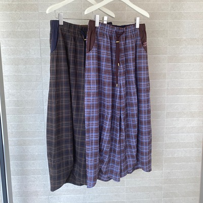 Journal Record 格纹系带休闲裤25年秋冬JWHBAK370797——1998