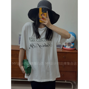 EENK 圆领字母印花T恤EEB -1P350-TS03-WT——900