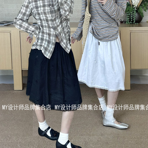ETHOR 复古休闲半裙26年春夏 正品  ERSS26-122SK/121SK——2980