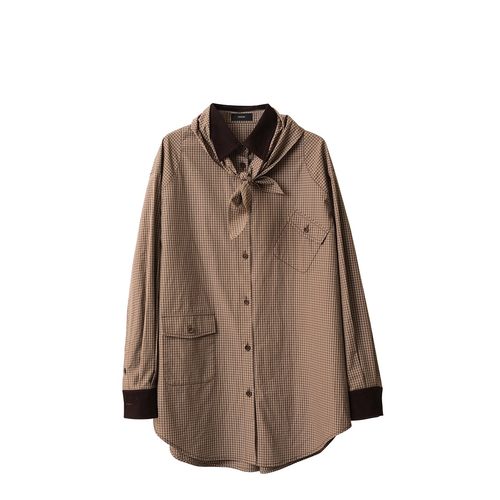 ICE DUST 格纹简约衬衫25年秋25PFSH13——1680