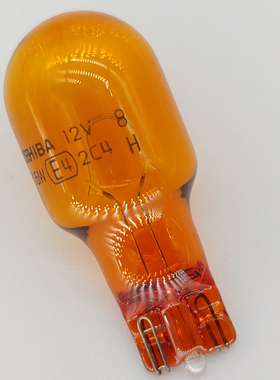 东芝 TOSHIBA 12V WY16W E4 2C4 T15 921 埃安原厂琥珀色转向灯泡