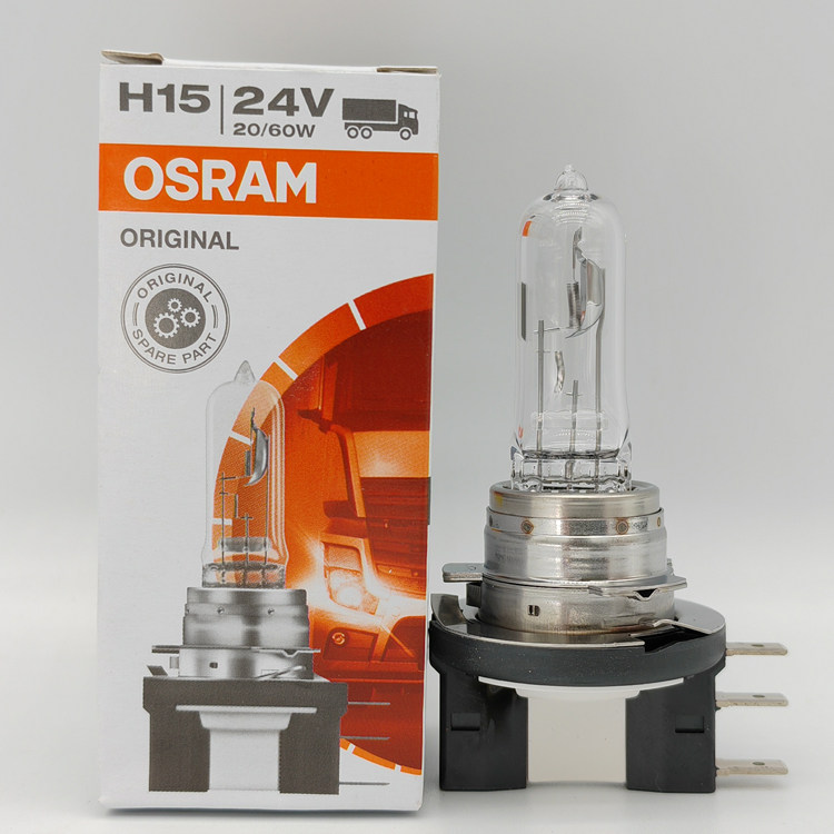 欧司朗 OSRAM H15 24V 20/60W U 64177 E1 ORIGINAL 汽车原厂灯泡