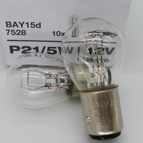 欧司朗12VP21/5W24V汽车灯泡