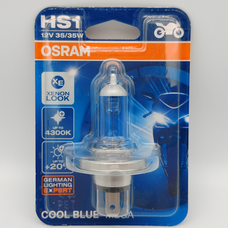 欧司朗 OSRAM HS1 12V 35/35W PX43t 64185CBM 4300K 酷蓝大灯泡