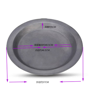 铸铁煎锅生煎锅丰县水煎包肉煎饺生铁平底锅商用烤饼锅生煎包