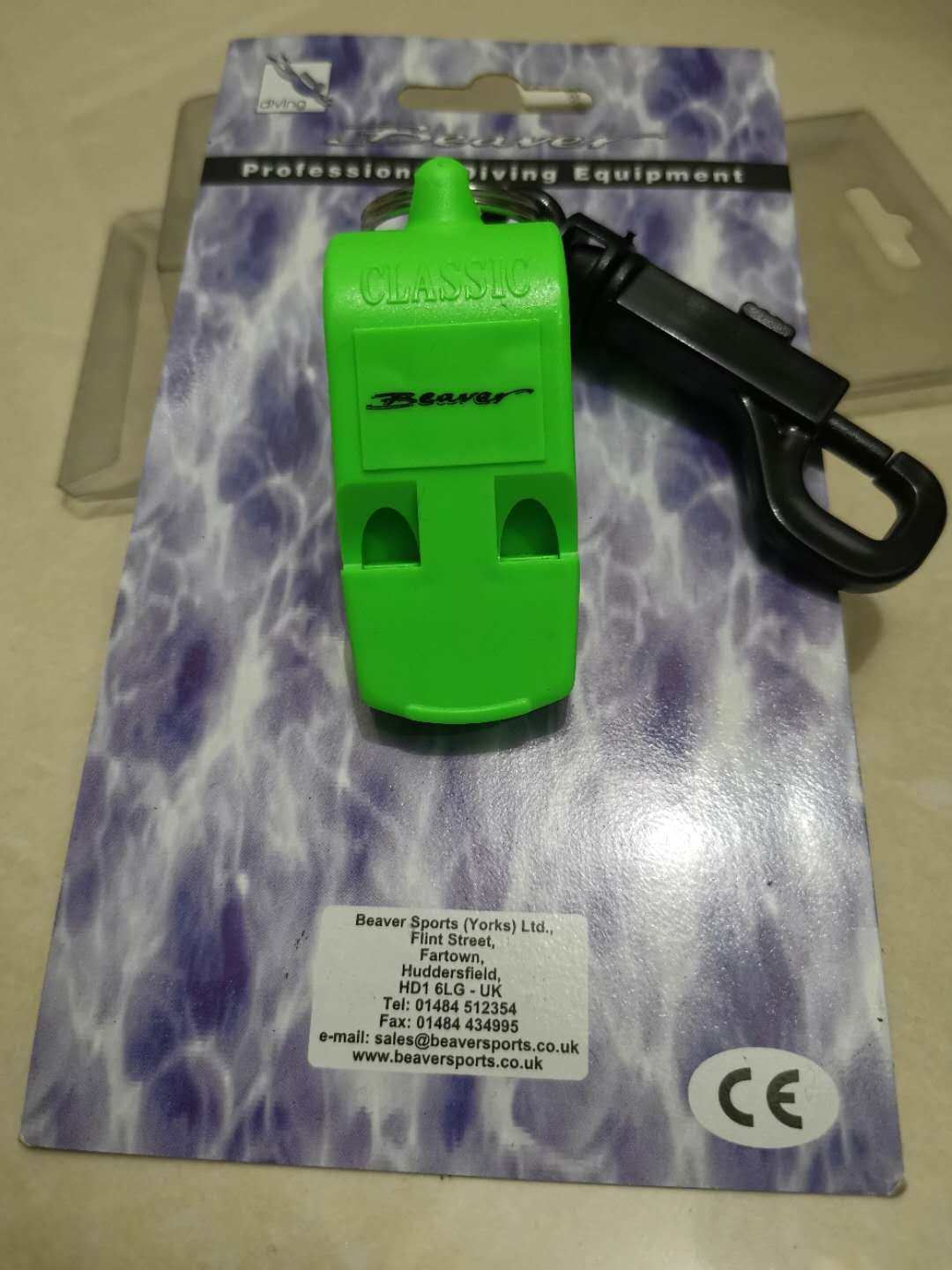 潜水员求生口哨安全装备