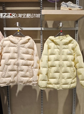 New Balance NB25冬鹅绒男女儿童保暖连帽轻薄百搭羽绒服7PF4E013