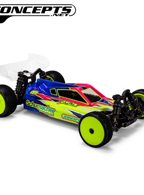 JCONCEPTS1/10轻量化电越透明车壳P2 Schumacher CAT PB JC0687L