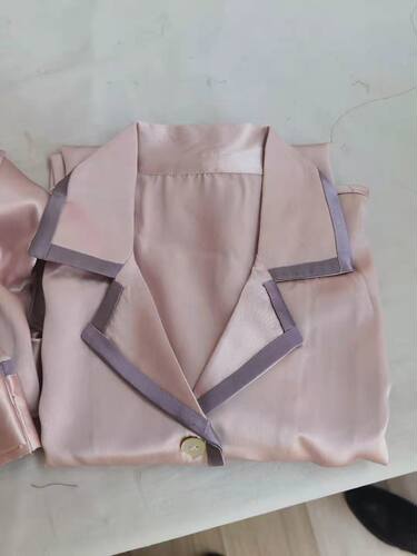 新品40姆米100%重磅男女真丝睡衣