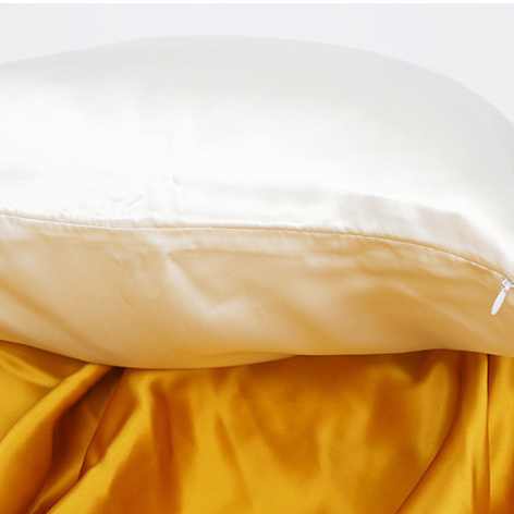 6A正品双面重磅真丝枕套22姆2850姆单人加大枕套queen size 51*76