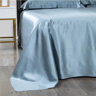 6A40姆米真丝床单 重磅真丝 100桑蚕丝床单 床笠 有缝无缝床单