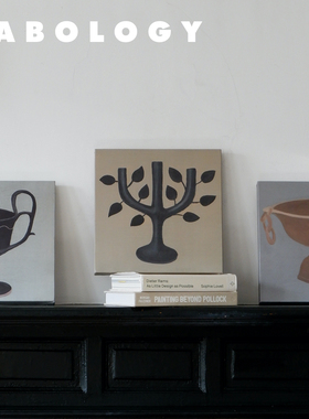 LABOLOGY新品｜AtelierKoma小相 方形艺术复古装饰挂画组合客厅