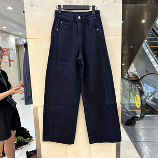 欧洲站秋装 2025款 女裤 88157 牛仔直筒裤 高腰休闲窄版 XOXO 时尚