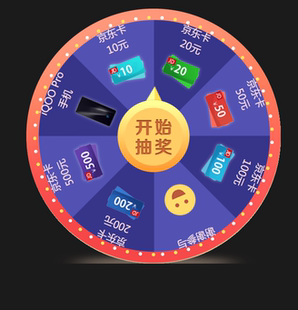 0791 jQuery lottery制作大转盘抽奖活动HTML模板源码抽奖源码