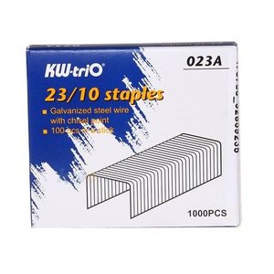 KW-trio可得优023A订书针 23/10加厚订书钉10mm订书钉可订50-70页