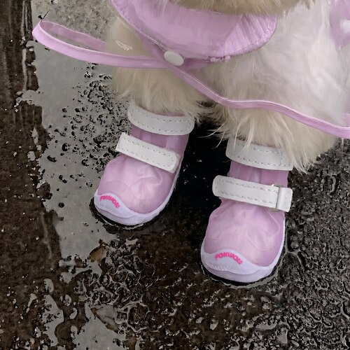 狗狗雨鞋Fokwow狗鞋宠物小型犬