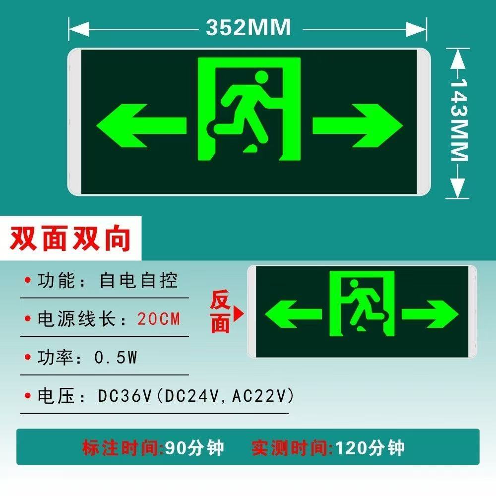 劳士新国标安全出口应急指示灯