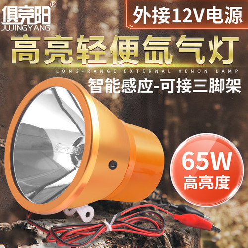 户外远射夜钓船用应急照明氙气灯