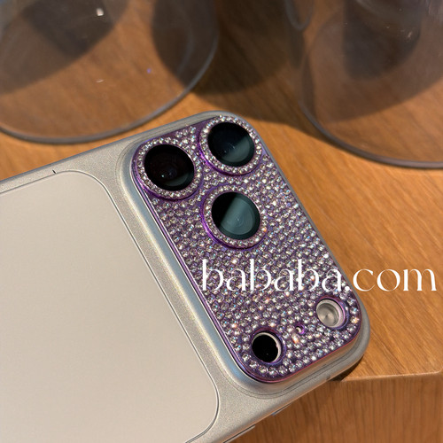 奢华满钻镶钻iPhone17镜头膜