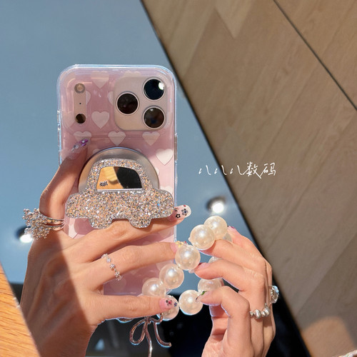 ins磁吸支架iPhone软胶全包壳