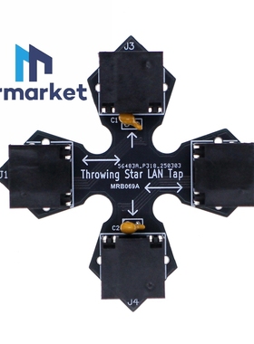 Throwing star lan tap网络监控器 抓包神器Rj45 IPTV源监控连接