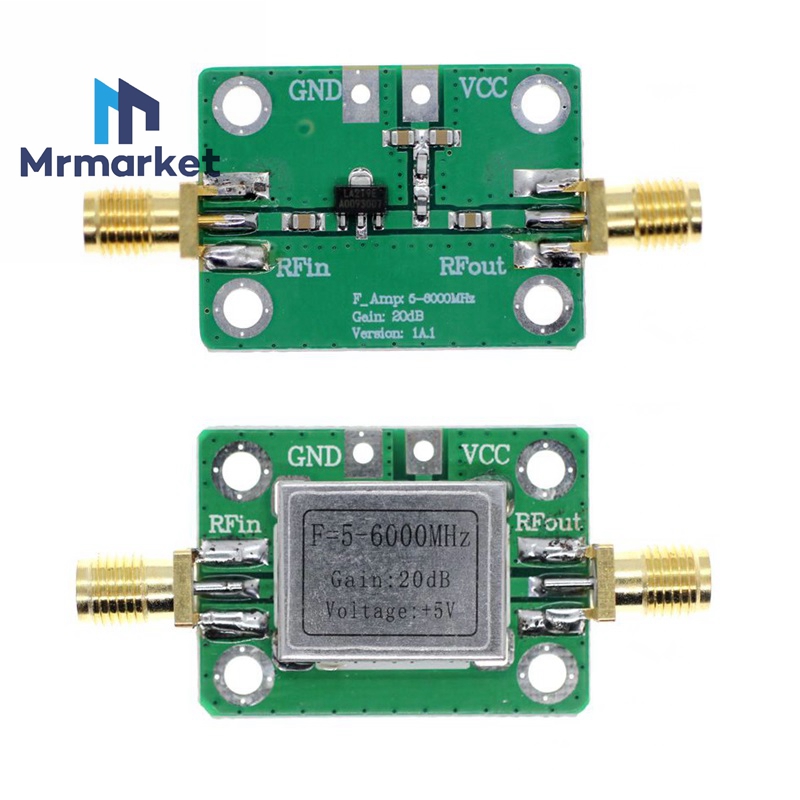 射频 超宽带 中功率 放大器（5M—6GHz，增益20dB） 带屏蔽壳 电子元器件市场 RF模块/射频模块 原图主图