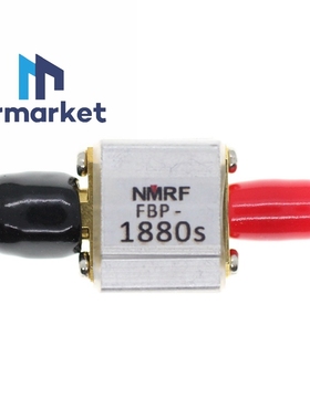 1880MHz(1850-1910) PCS系统专用SAW带通滤波器 1DB通带  SMA接口