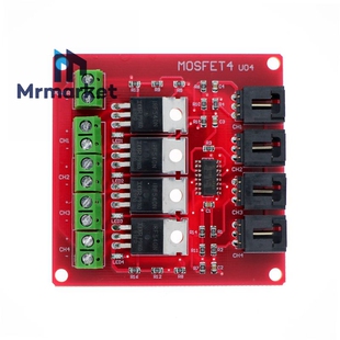 电子积木4路开关模块 MOSFET开关开发板 IRF540隔离功率模块