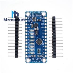 1602 BRD CAP BREAKOUT 触摸模块 TOUCH CAP1188