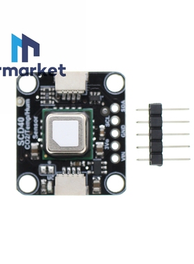 SCD-40 二氧化碳及温湿度传感器模块 STEMMA QT /Qwiic