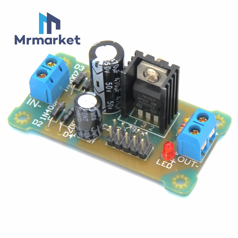 L78XX 三端稳压器模块 5V/6V/9V/15V 稳压电源模块 DIY套件