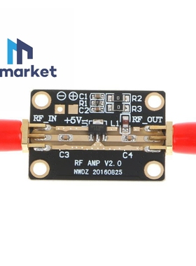 超低噪声NF=0.6dB 高线性 0.05-4G宽带放大 LNA 输入低至-110dBm