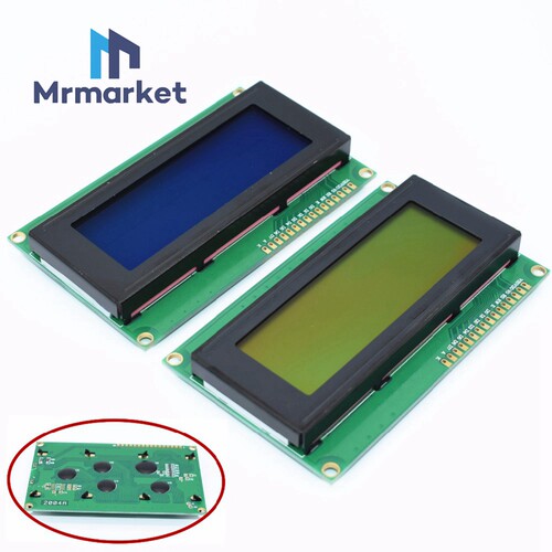 2004A液晶屏J204A字符显示液晶模块20*4 5V LCD/LCM蓝屏 黄绿屏