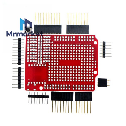 红色 Prototype Shield DIY套件 适用于 UNO R3 Mega 2560 328P