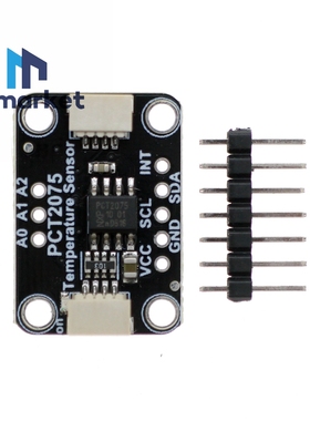 PCT2075 温度传感器模块 兼容 STEMMA QT/Qwiic