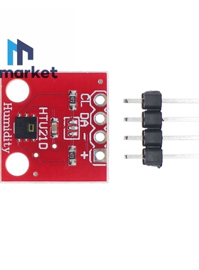 红色 温湿度传感器 HTU21D 传感器模块