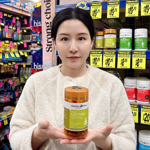 HealthyCare大豆卵磷脂鱼油搭档