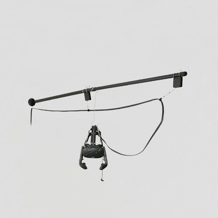 HTC VIVE头盔伸缩支架收线横杆壁挂Index吊臂Quest3悬臂PSVR2吊架