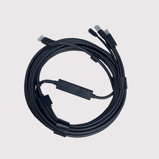 Valve index头盔线三合一连接线DP延长线加长VR眼镜头显电源配件