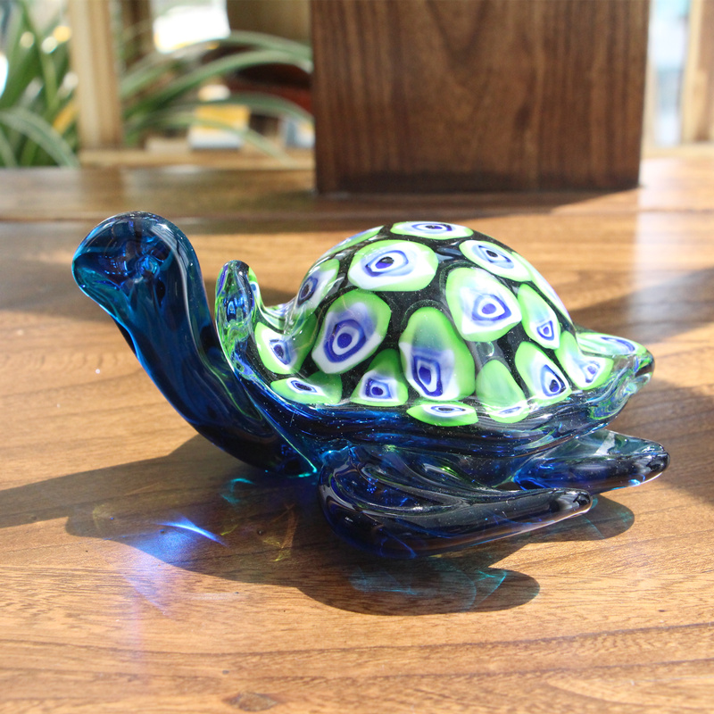 海龟摆件琉璃海洋动物工艺品