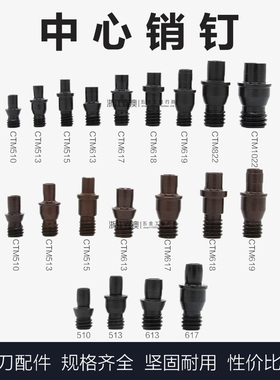 中心销钉刀垫螺丝定位销CTM510/513/515/613/617/618/619/8/1022