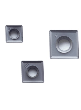 ZCCT株洲钻石三面刃铣削刀片MPHT120408-DM YBD152 黑色 铸铁