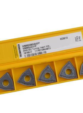 美国肯纳 数控刀片WNMG080404FP KC5010 WNMG080408FP KC5010