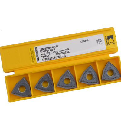 美国肯纳 数控刀片WNMG080404FP KC5010 WNMG080408FP KC5010